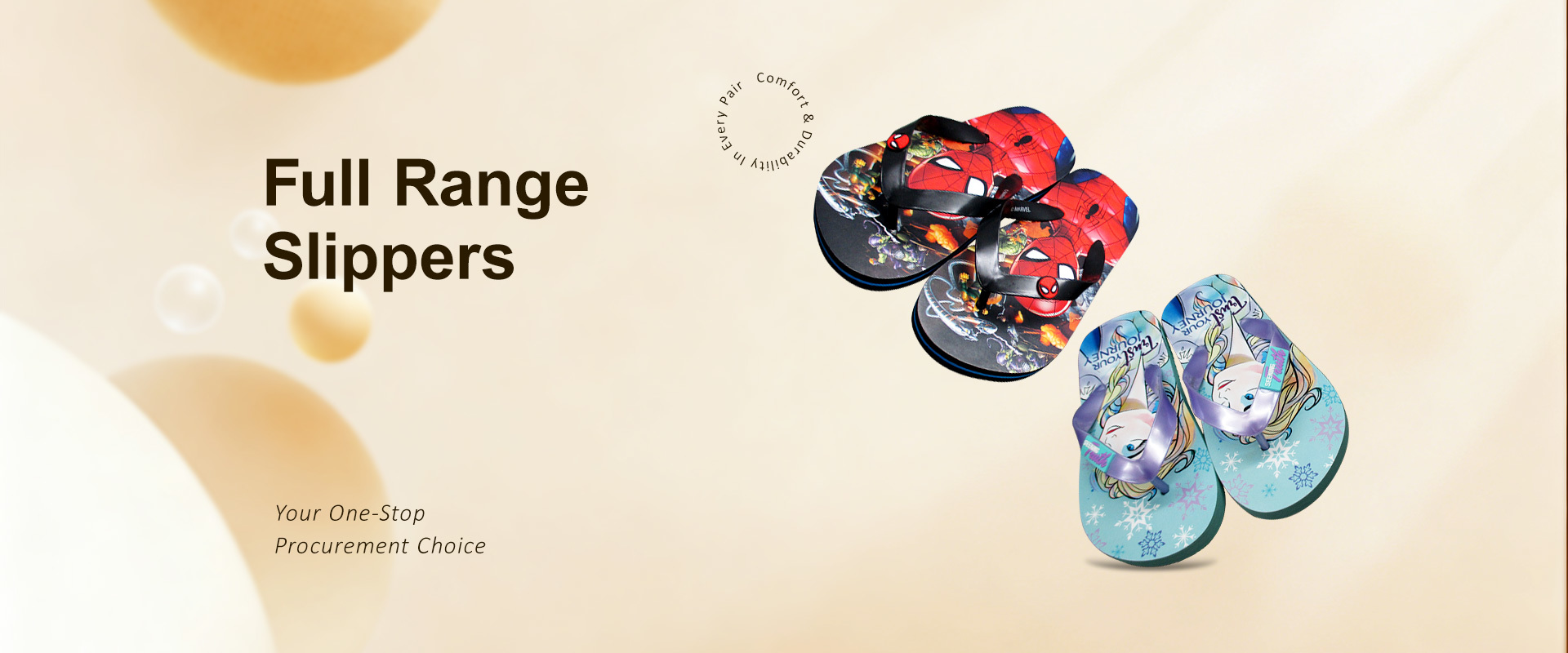 Quality Kids Character Flip Flops factory