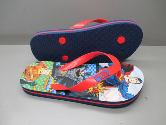 Custom Logo Kids Character Flip Flops Childrens Summer Slippers Quick Drying