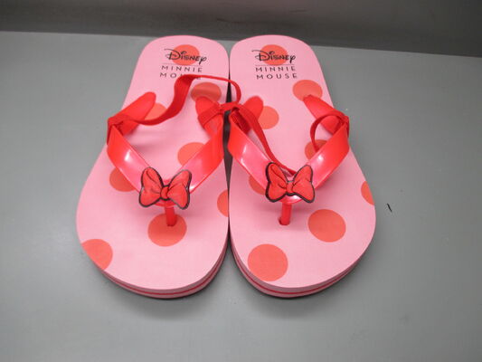 Customized Kids Character Flip Flops Sandals Dots Print Pattern FAMA Approved