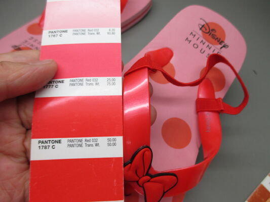 Customized Kids Character Flip Flops Sandals Dots Print Pattern FAMA Approved