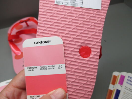 Customized Kids Character Flip Flops Sandals Dots Print Pattern FAMA Approved