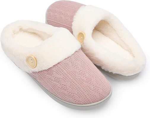 Silent Sole Warm Comfy Women's Indoor Slippers Memory Foam House Slipper