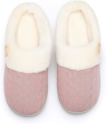 Silent Sole Warm Comfy Women's Indoor Slippers Memory Foam House Slipper