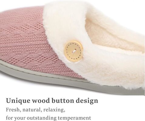Silent Sole Warm Comfy Women's Indoor Slippers Memory Foam House Slipper