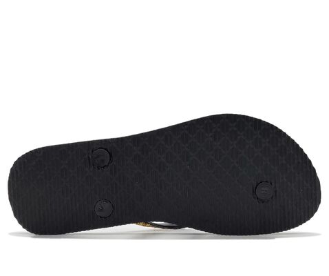 Glitter Uppers Floral Print Women's Flip Flops Shoes Sandals OEM Brand