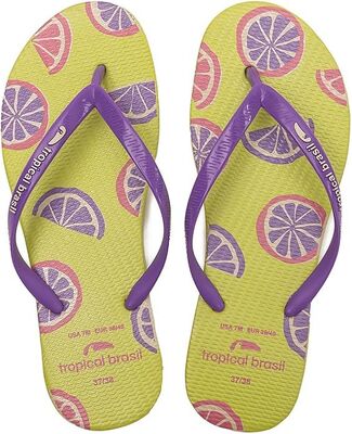 Quick Drying Ladies Summer Flip Flops Beach Sandals Sandalia Printed