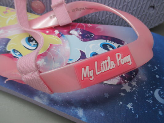 Water Friendly Kids Character Flip Flops Sandals Licensed My Little Pony Style