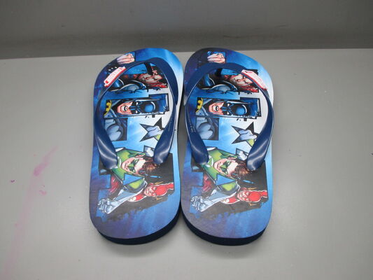 Custom Logo Kids Character Flip Flops Childrens Summer Sandals Eye Catching Appearances