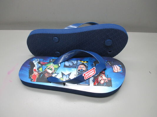 Custom Logo Kids Character Flip Flops Childrens Summer Sandals Eye Catching Appearances