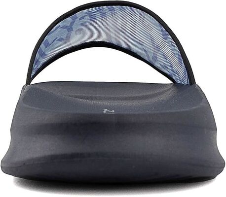 EVA Material Slip On Beach Flat Sandals With Transparent Uppers Customizable