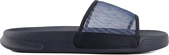 EVA Material Slip On Beach Flat Sandals With Transparent Uppers Customizable