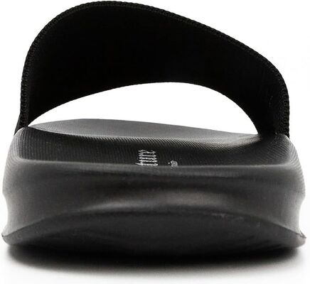 Casual Outdoor Use Slides Summer Flat Sandals With Textile Beaded Upper