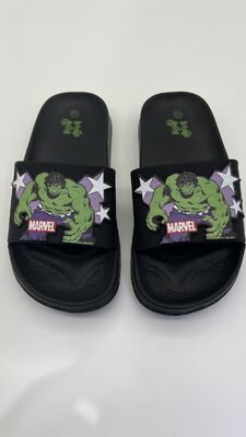 Vibrant Character Kids Pool Slide Hulk Sandals Easy Slip On Style