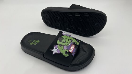 Vibrant Character Kids Pool Slide Hulk Sandals Easy Slip On Style