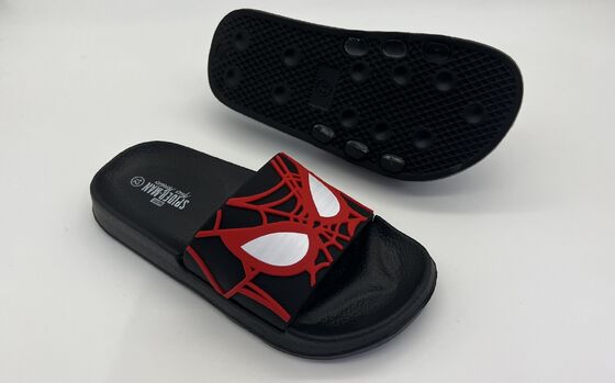 Kids Slides Pool Mule Sandals Spider Man Summer Sandals Customized Logo