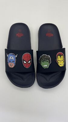 Slip On Licensed Childrens Pool Slide Sandals Avengers Slipper Lightweight