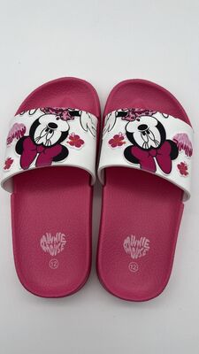 OEM Logo Childrens Pool Slipper Disney Minnie Summer Sandals Fun Character Designs