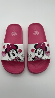 OEM Logo Childrens Pool Slipper Disney Minnie Summer Sandals Fun Character Designs