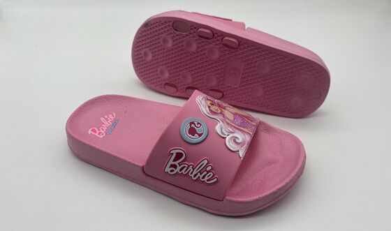 Open Toe Childrens Summer Slippers Barbie Pool Slide Sandals OEM Brand