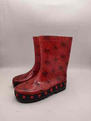 100% Waterproof PVC Character Rain Boots Childrens Size Anti Slip OEM Logo