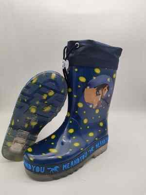 Matt Or Shiny Finish Kids Rain Boots Childrens Wellies For Spring Summer Water Play