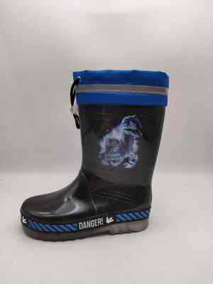 Customized Color Childrens Gumboots Rain Boots Matt Or Shiny Finish Light Up Design