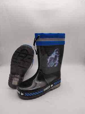 Customized Color Childrens Gumboots Rain Boots Matt Or Shiny Finish Light Up Design