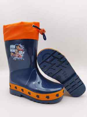 Polyvinyl Chloride Kids Rain Boots Light Up Gum Boots Customized Logo