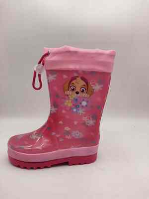 Safety Comfort Kids Rain Boots Non Slip Paw Patrol Design Childrens Gumboots
