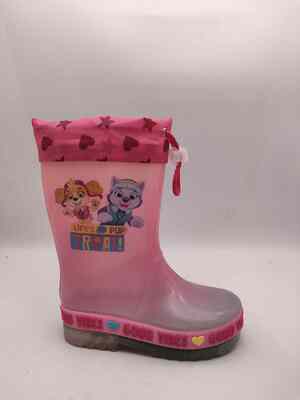 Safety Comfort Kids Rain Boots Non Slip Paw Patrol Design Childrens Gumboots