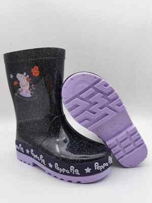 100% Waterproof PVC Character Rain Boots Childrens Size Anti Slip OEM Logo