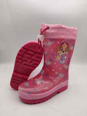 Safety Comfort Kids Rain Boots Non Slip Paw Patrol Design Childrens Gumboots