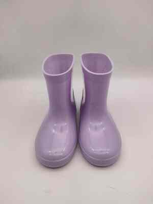 Childrens Light Up Rain Boots Side Printed Multiple Color Wellington Boots