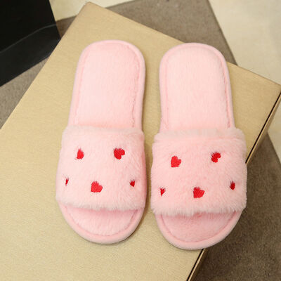 Soft Sole Ladies Indoor Slippers Womens winter Slippers Anti Slip Design