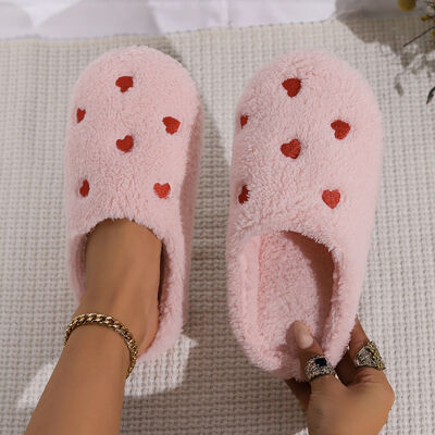 OEM Faux Fur Lined Womens Slipper Warm Comfy Memory Foam Bedroom Slippers