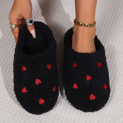 OEM Faux Fur Lined Womens Slipper Warm Comfy Memory Foam Bedroom Slippers
