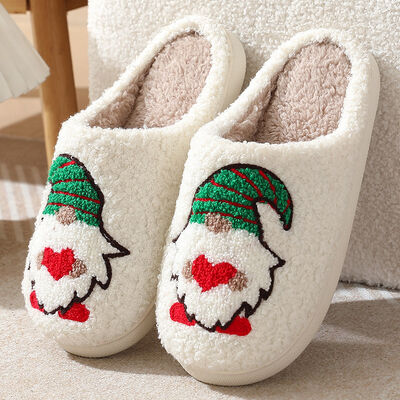 Custom Brand Womens Warm Slipper Comfy Memory Foam Holiday Slippers
