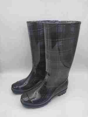 Customized Female Rain Boots Non Slip Sole Womens Tall Gumboots Waterproof