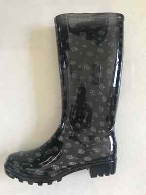 Non Slip Women's Rain Boots PVC Outsole Tall Style Waterproof Gardening Boots