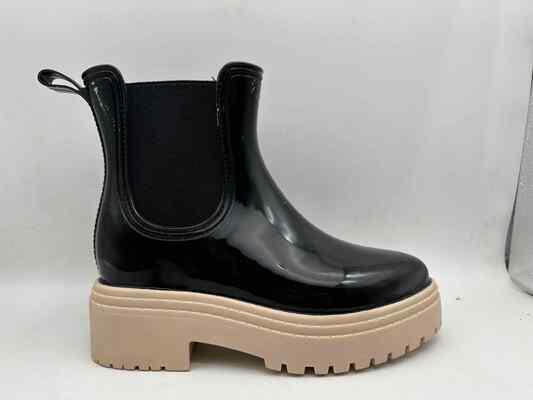 Customized Color Women's Rain Boots PVC Material Ladies Ankle Gardening Wellies