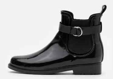 100% Waterproof Elastic Guessets Ankle Rain Boots For Women OEM Color