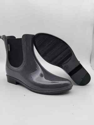 100% Waterproof Elastic Guessets Ankle Rain Boots For Women OEM Color