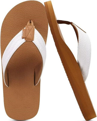 Screen Print / 3D Print Men's EVA Flip Flops Sandals With Arch Support