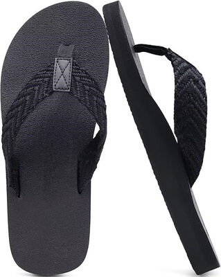 Screen Print / 3D Print Men's EVA Flip Flops Sandals With Arch Support