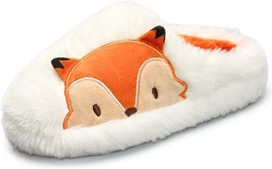 High-Density Memory Foam Kids Indoor Slippers with Breathable Faux Fur Lining and Odor Prevention