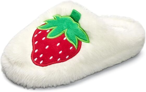 High-Density Memory Foam Kids Indoor Slippers with Breathable Faux Fur Lining and Odor Prevention