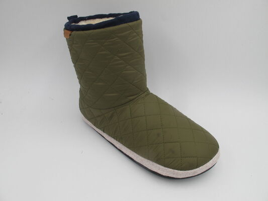 Non Slip Sole Mens House Slipper Boots With Different Heights And Materials