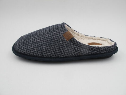 Warm Comfy Mens' Indoor Slippers Memory Foam House Slippers Customized Design