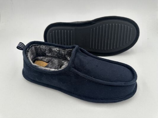 Memory Foam Mens' Indoor Slippers TPR Rubber Sole Warm House Shoes Custom Sizes