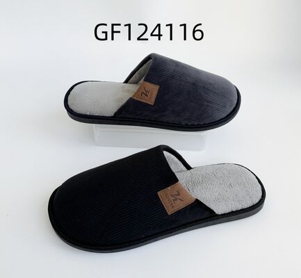 Comfort Mens House Slippers Basic Styles Closed Toe Indoor Footwear OEM ODM
